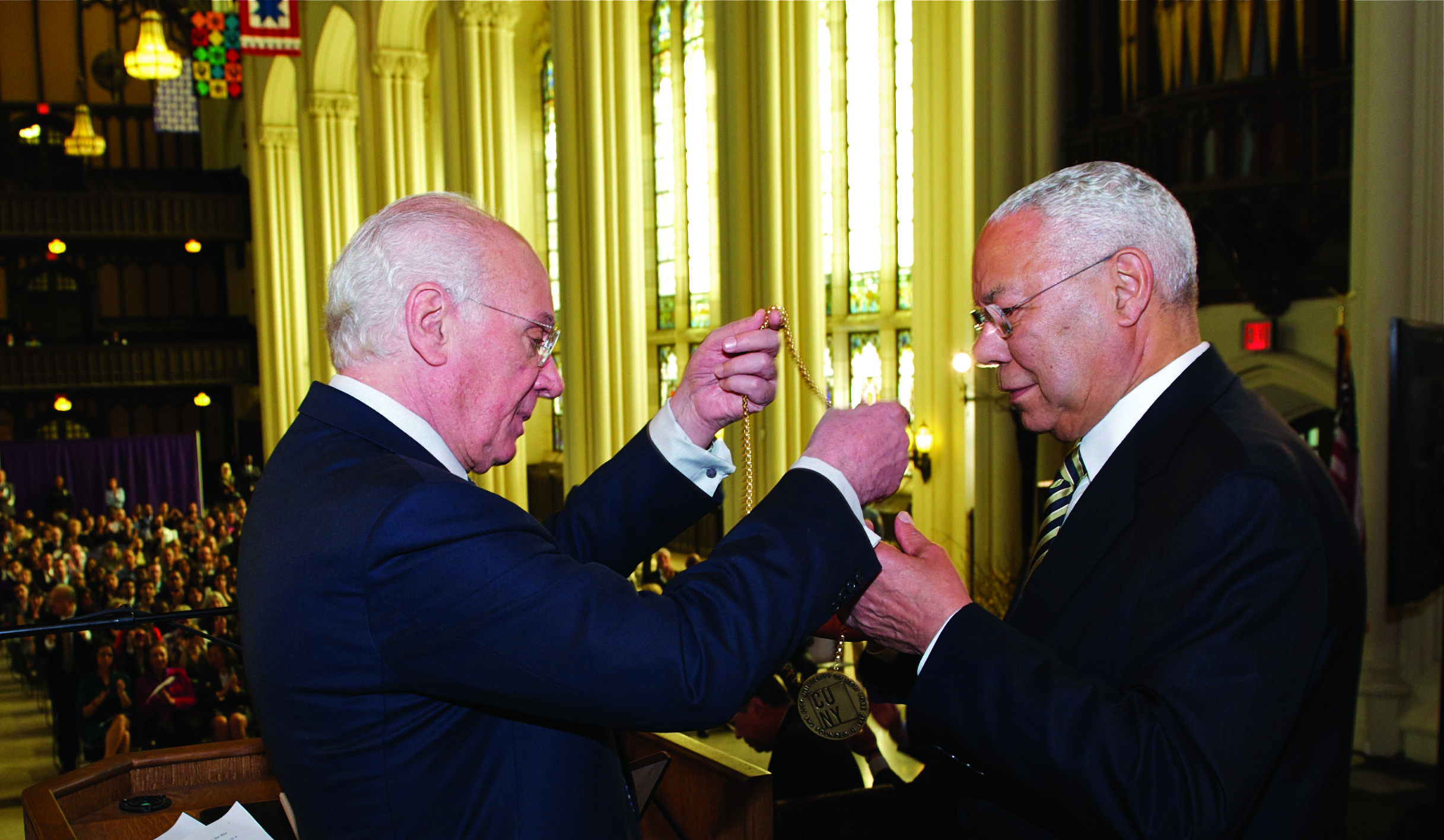 Gen Powell and Chancellor