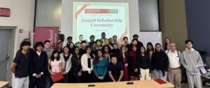 Economics and Business Students who received scholarships