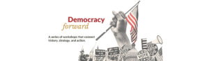 Democracy forward banner