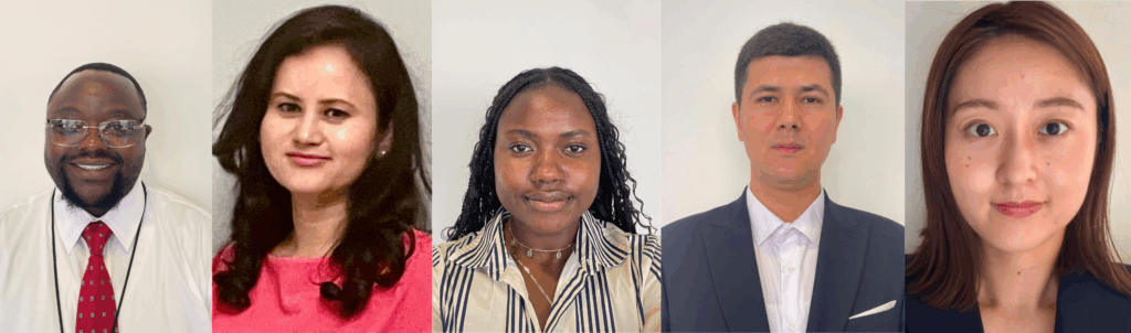 Headshots of new cohort of UNF Interns