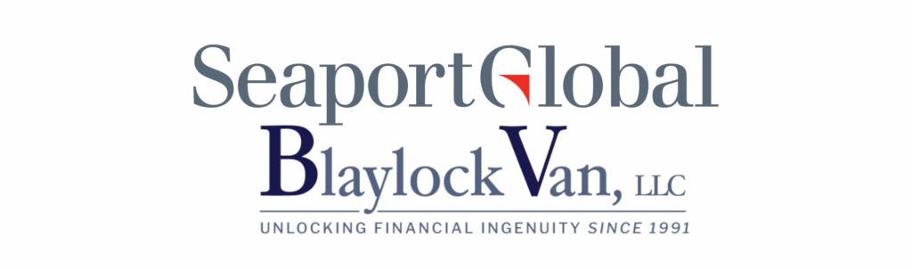 Blaylock Van and Seaport Global logos