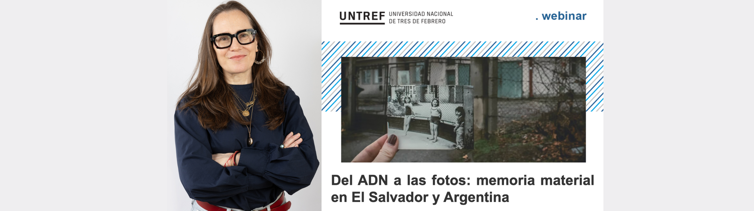 Professor Irina “Lotti” Silber presents Forthcoming book “Chalatenango: luz  y sombra” - Colin Powell School, image size:2560x717