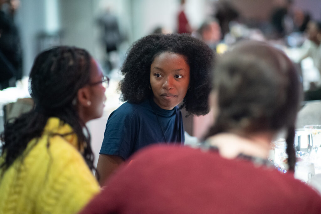 Powell School MPA student at conference