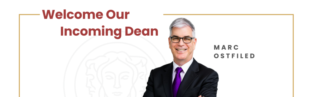 New Dean Announcement