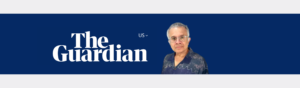 Rajan Menon and The Guardian Logo