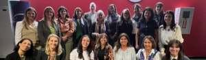 Members of Fundacion Flor and Powell School Dean