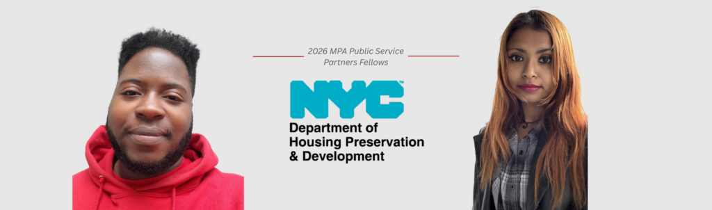 Headshots of Mahin Ashik and Aasim Rozier-Williams with NYC Department of Housing and Preservation Logo