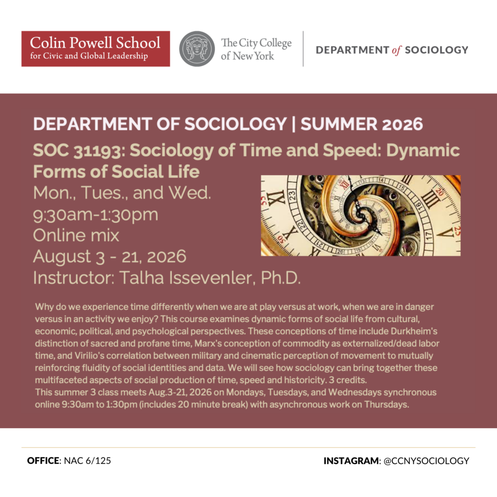 Sociology of Time and Speed: Dynamic Forms of Social Life Course Details