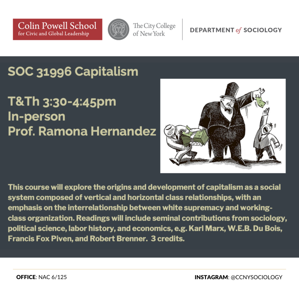SOC 31996 Capitalism