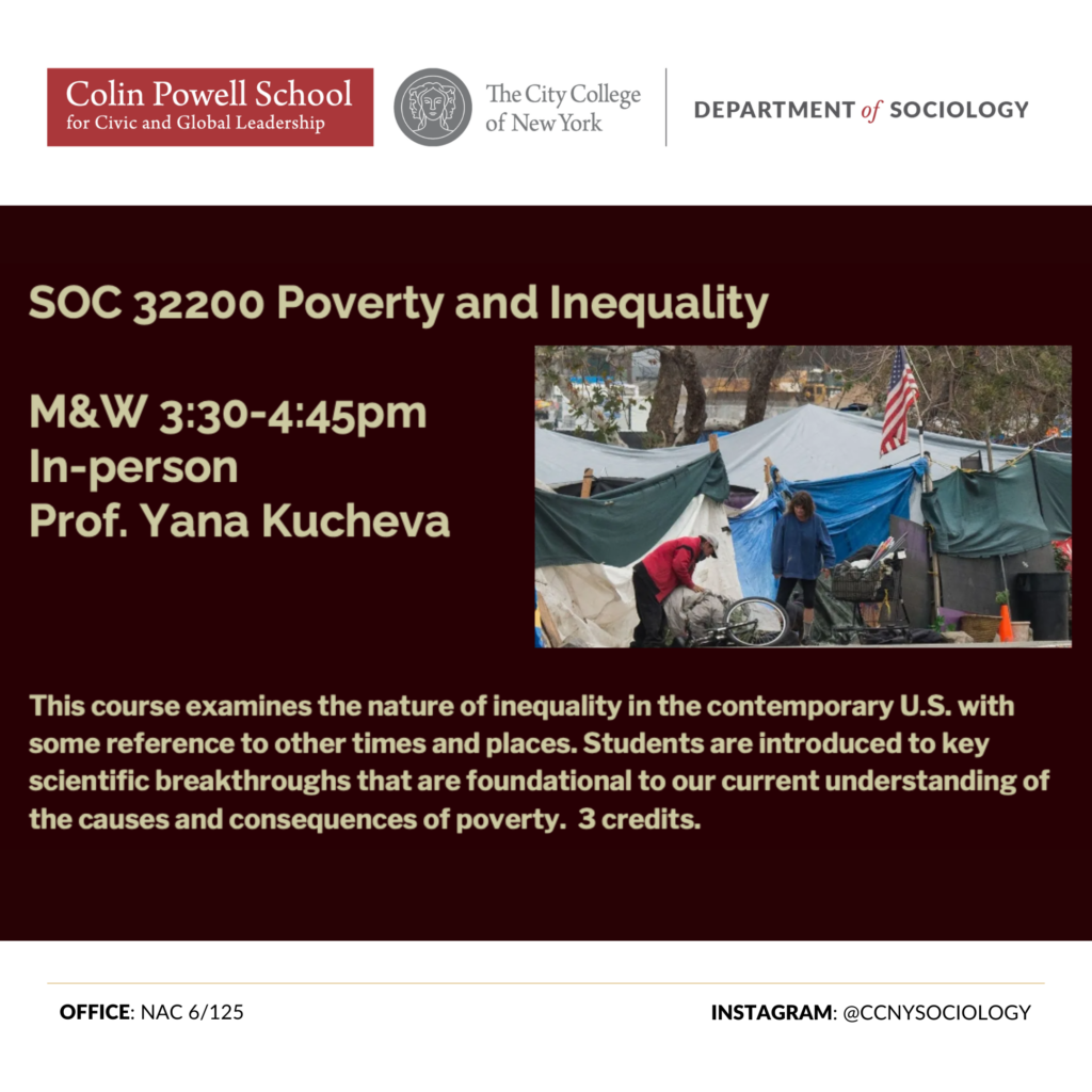 SOC 32200 Poverty and Inequality