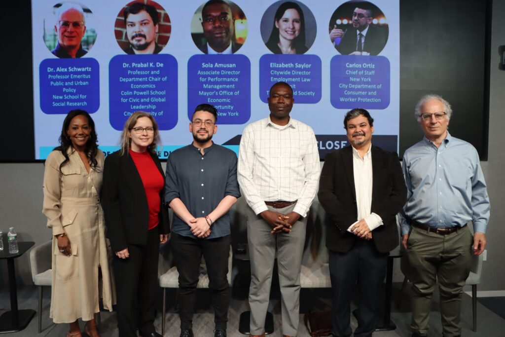 Prabal De with panelists at NextGen Roundtable